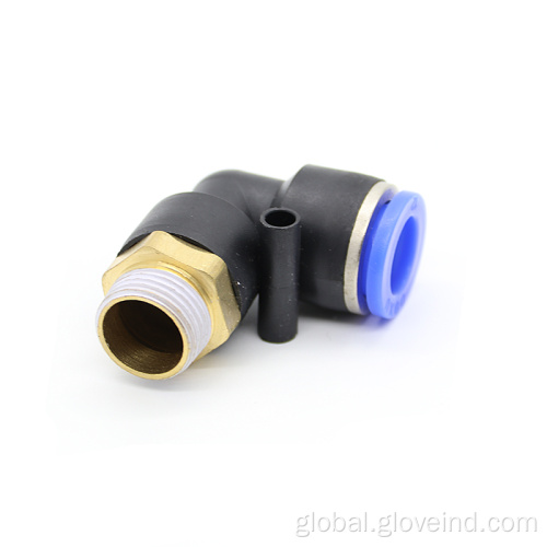 Pneumatic Connector PL right angle elbow pneumatic hose connector fitting Supplier